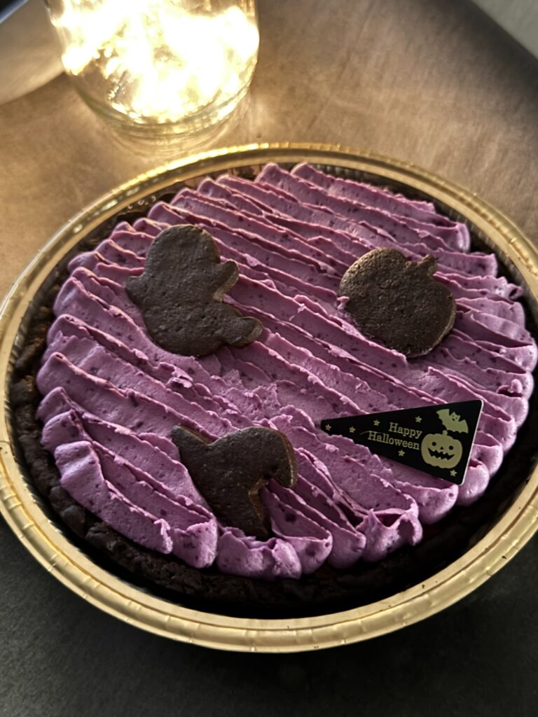 紫芋タルトハロウィン